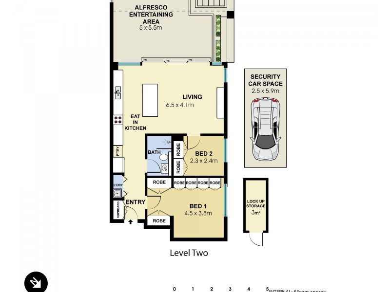 13/93 Bronte Road, Bondi Junction NSW 2022 Floorplan