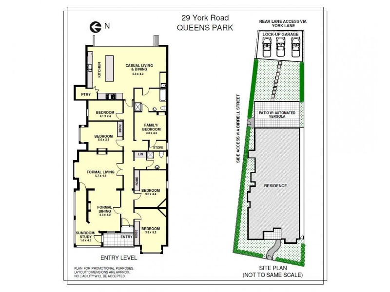 29 York Road, Queens Park NSW 2022 Floorplan