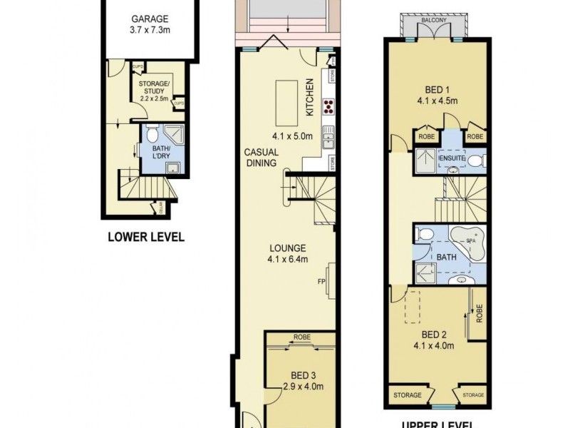 122 Denison Street, Bondi Junction NSW 2022 Floorplan