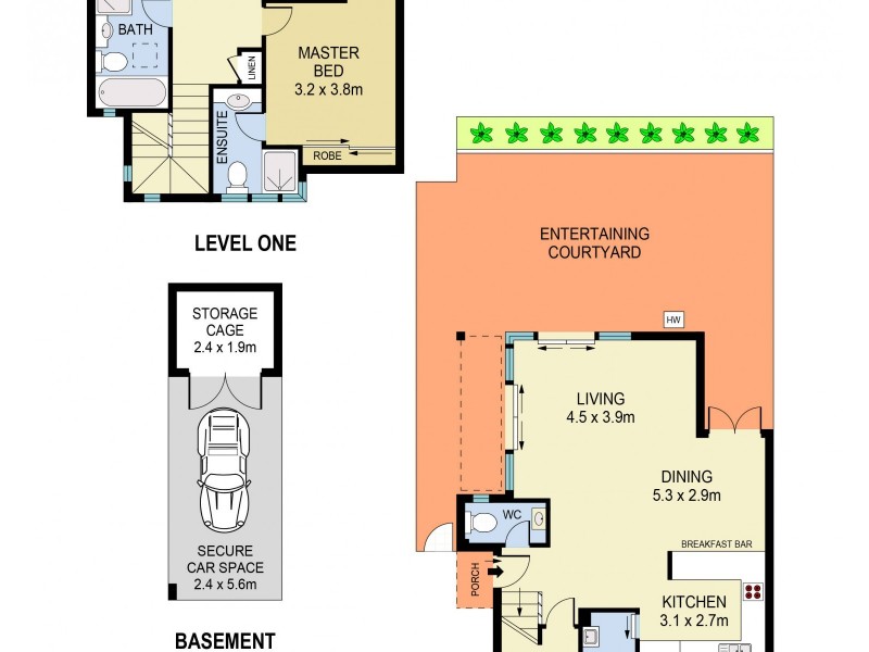 12/68-72 Brook Street, Coogee NSW 2034 Floorplan