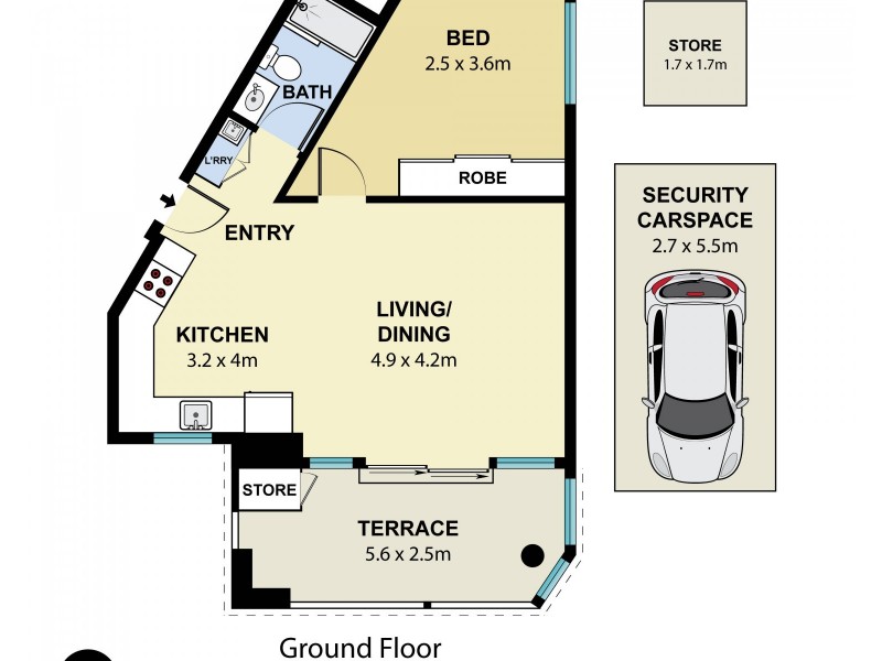 1/120 Alison Road, Randwick NSW 2031 Floorplan