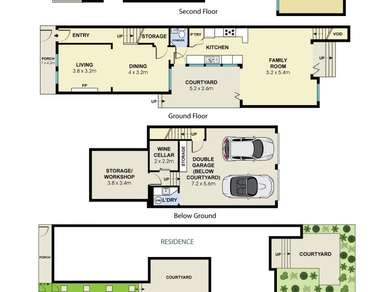 9 Mill Hill Road, Bondi Junction NSW 2022 Floorplan