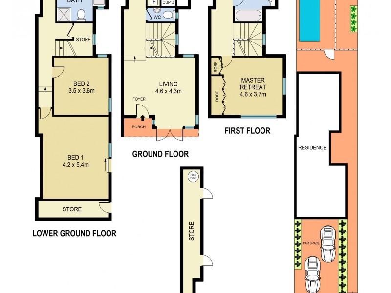 44 Eastern Avenue, Dover Heights NSW 2030 Floorplan
