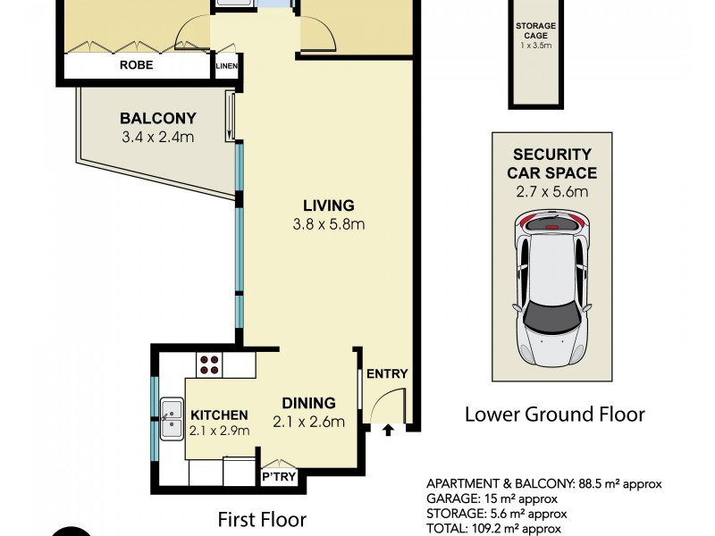 1/67 Ocean Street, Woollahra NSW 2025 Floorplan