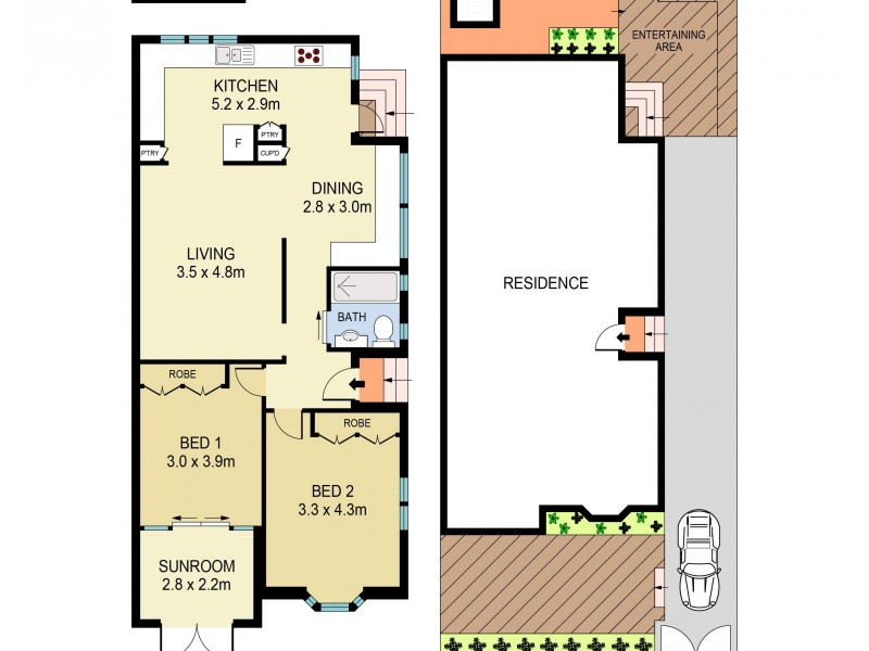 19 Glasgow Avenue, Bondi Beach NSW 2026 Floorplan