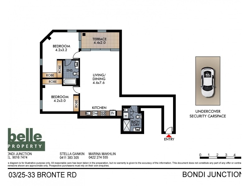 103/25-33 Bronte Road, Bondi Junction NSW 2022 Floorplan