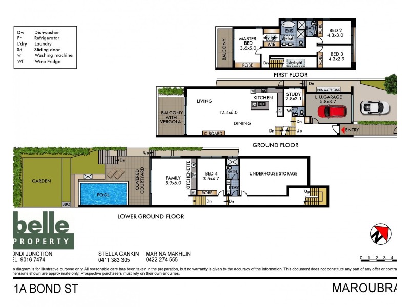 11A Bond Street, Maroubra NSW 2035 Floorplan