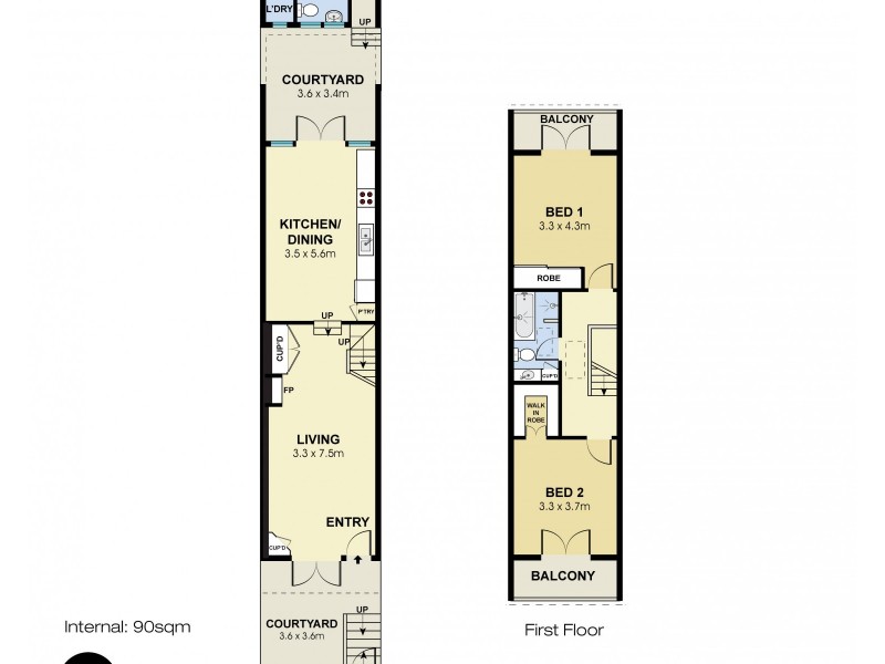 45 Mackenzie Street, Bondi Junction NSW 2022 Floorplan
