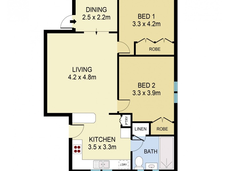 9/16 Glebe Street, Randwick NSW 2031 Floorplan