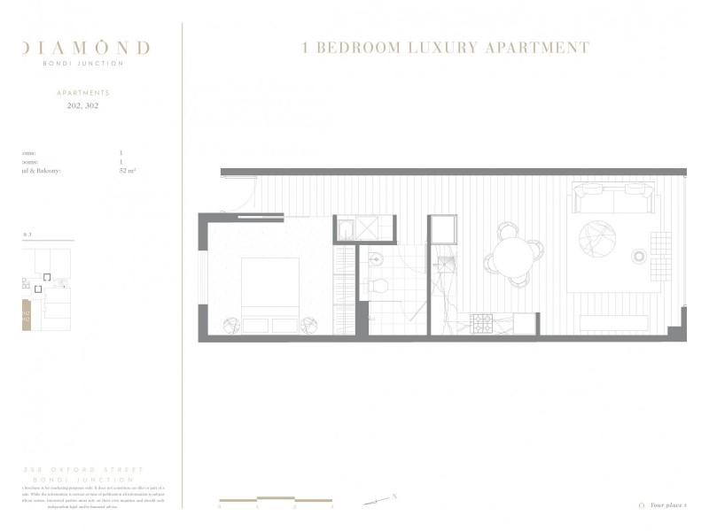 202/350 Oxford Street, Bondi Junction NSW 2022 Floorplan