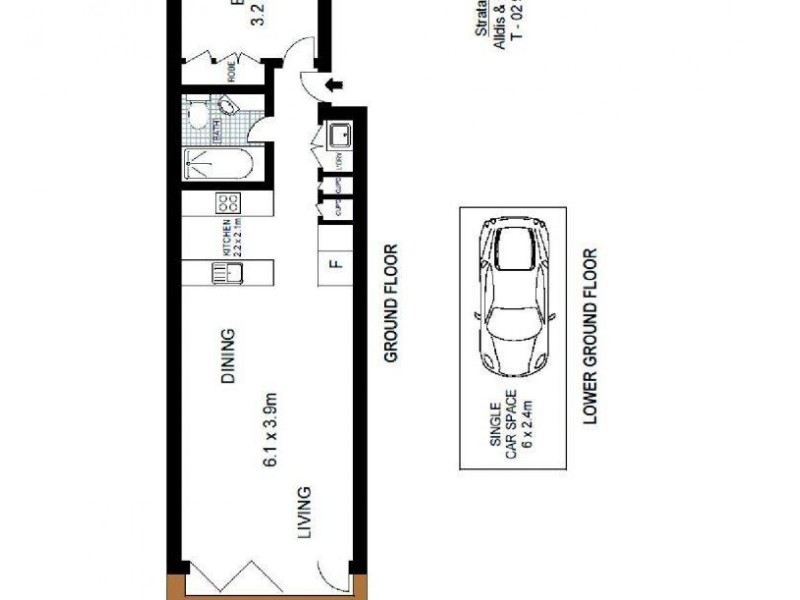 14/173 Bronte Road, Queens Park NSW 2022 Floorplan