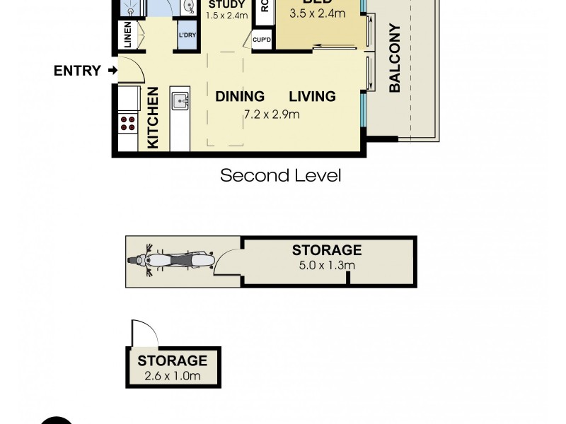 A202/91 Old South Head Road, Bondi Junction NSW 2022 Floorplan