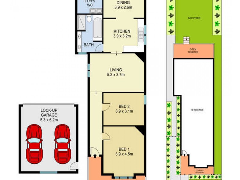 140 Denison Street, Queens Park NSW 2022 Floorplan