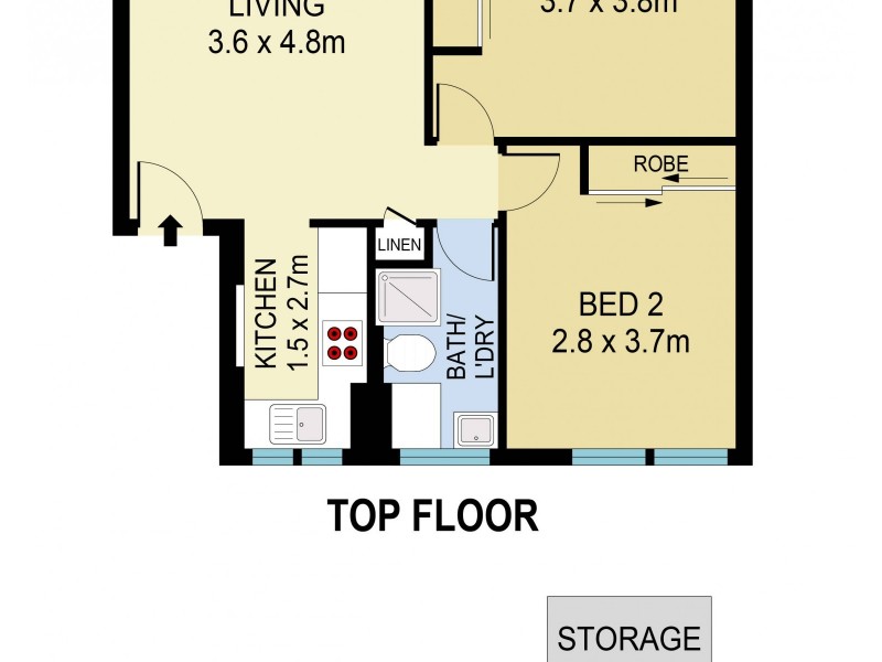 8/20 Pacific Street, Bronte NSW 2024 Floorplan