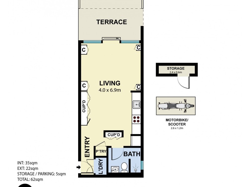 Bondi Junction NSW 2022 Floorplan