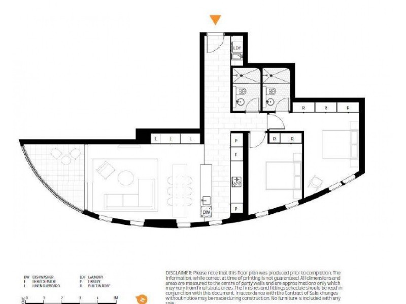 1202/588 Oxford Street, Bondi Junction NSW 2022 Floorplan