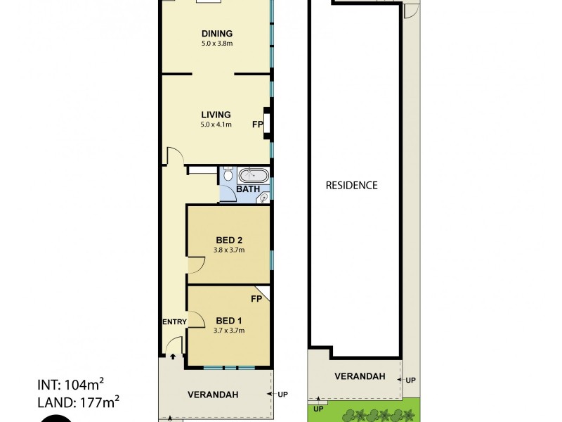 174 Ebley Street, Bondi Junction NSW 2022 Floorplan