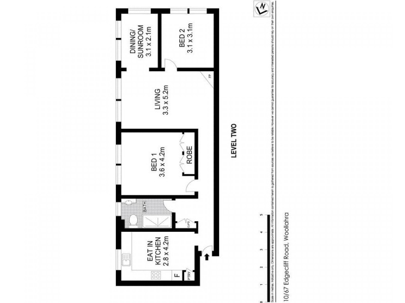 10/67 Edgecliff Road, Woollahra NSW 2025 Floorplan