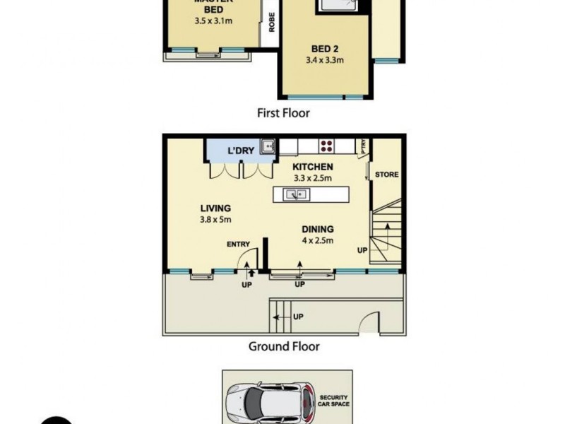 92/6C Defries Avenue, Zetland NSW 2017 Floorplan