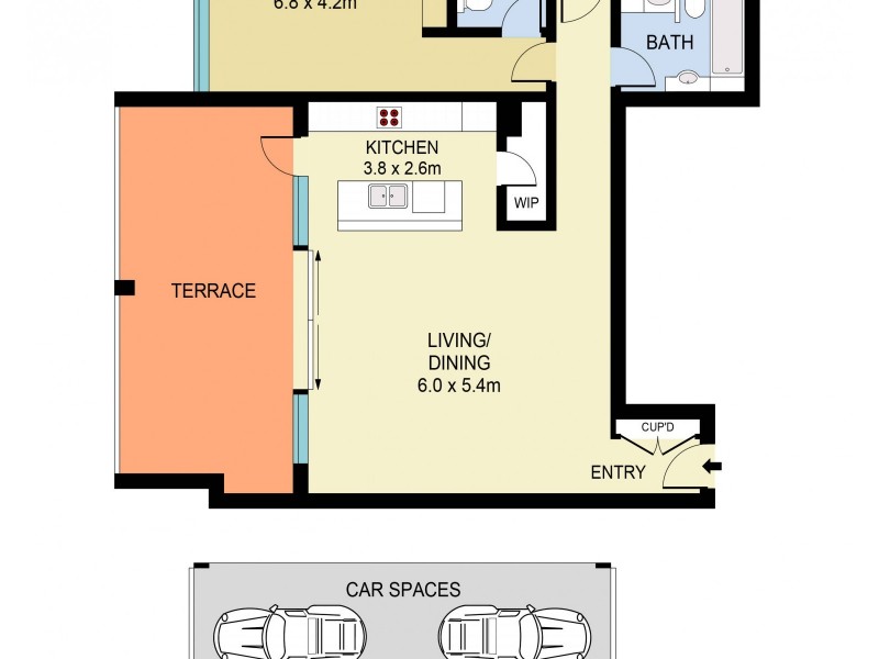 1410/260 Bunnerong Road, Hillsdale NSW 2036 Floorplan