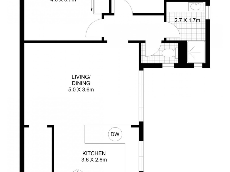 12/2A Milner Crescent, Wollstonecraft NSW 2065 Floorplan