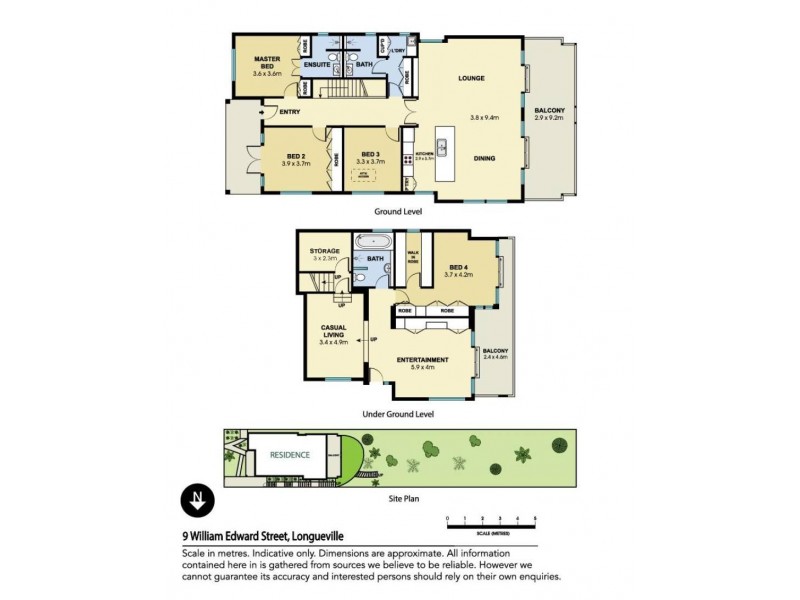 9 William Edward Street, Longueville NSW 2066 Floorplan