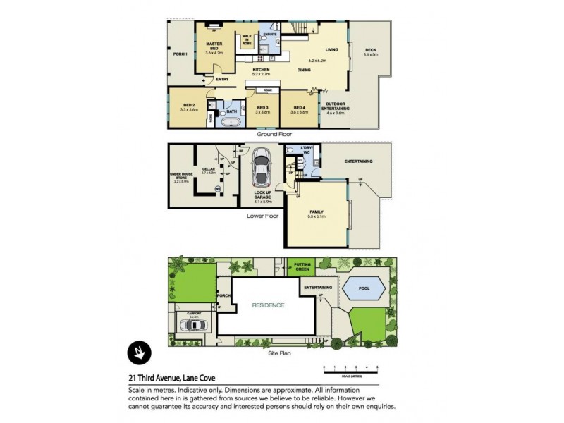 21 Third Avenue, Lane Cove NSW 2066 Floorplan