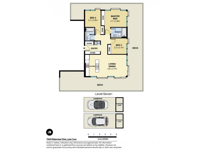 704/8 Waterview Drive, Lane Cove NSW 2066 Floorplan