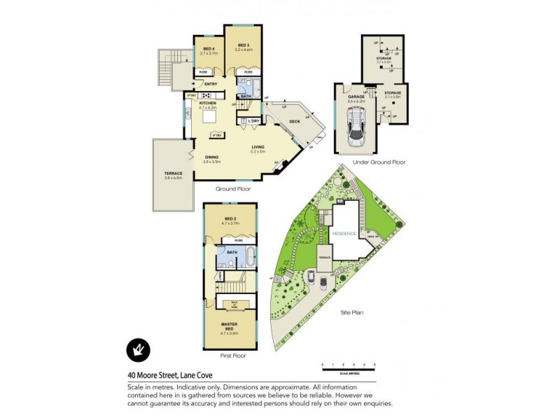 40 Moore Street, Lane Cove NSW 2066 Floorplan