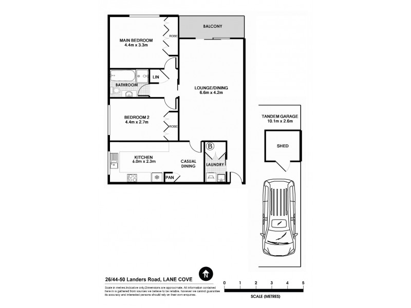 26/44-50 Landers Road, Lane Cove NSW 2066 Floorplan