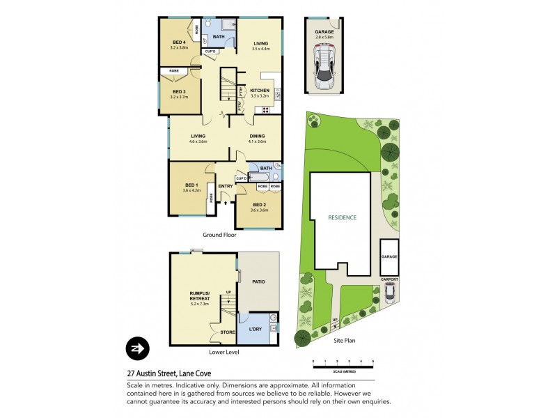 27 Austin Street, Lane Cove NSW 2066 Floorplan