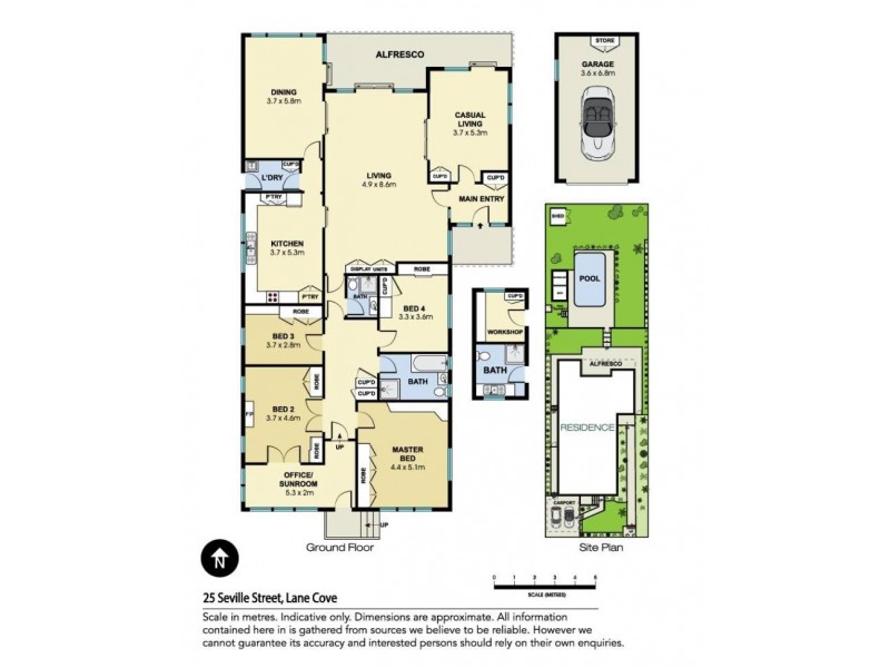 25 Seville Street, Lane Cove NSW 2066 Floorplan