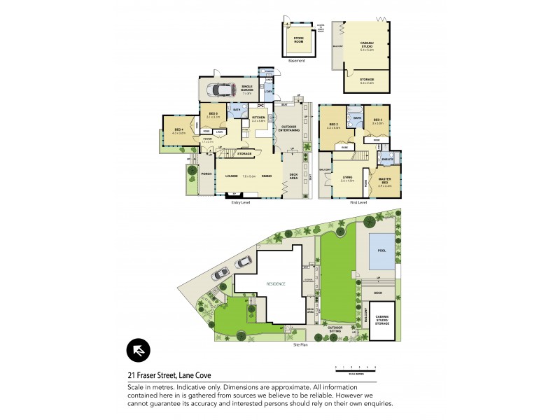 21 Fraser Street, Lane Cove NSW 2066 Floorplan