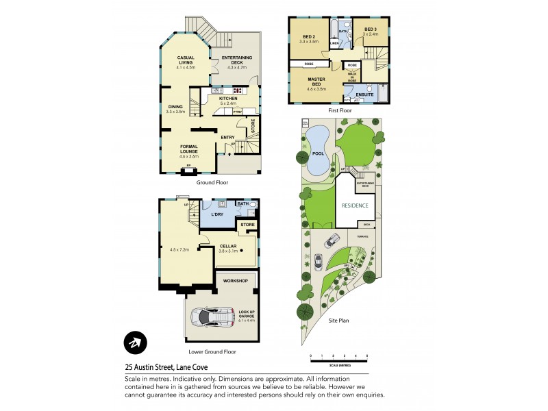 25 Austin Street, Lane Cove NSW 2066 Floorplan