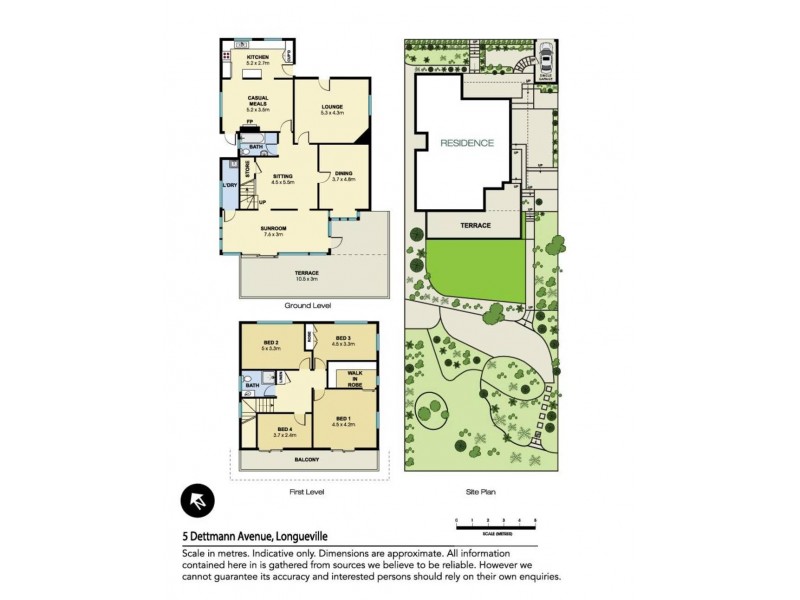 5 Dettmann Avenue, Longueville NSW 2066 Floorplan