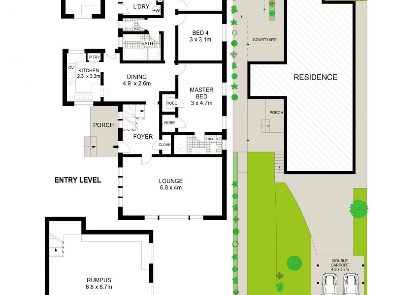 4 Dorritt Street, Lane Cove NSW 2066 Floorplan