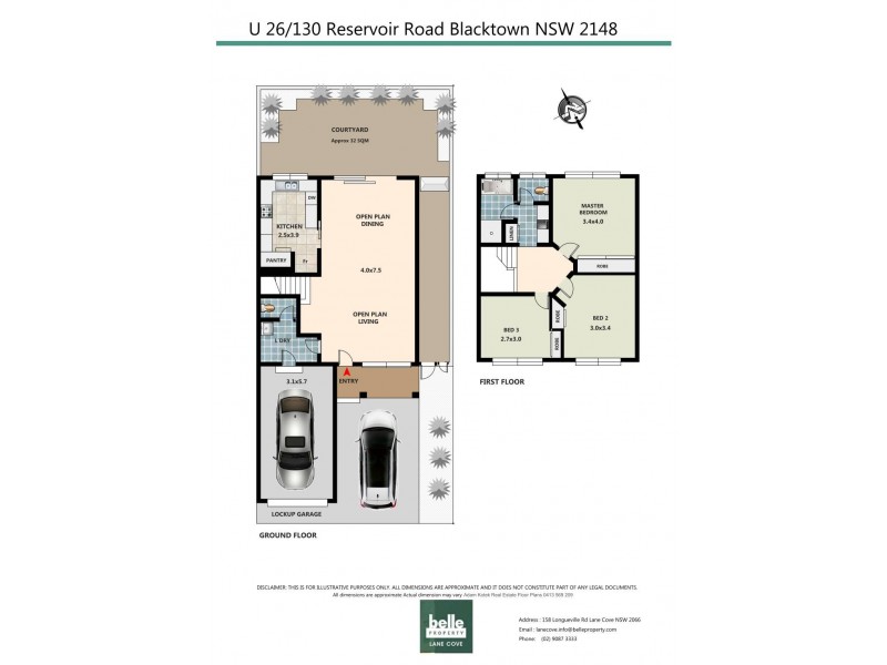 26/130 Reservoir Road, Blacktown NSW 2148 Floorplan