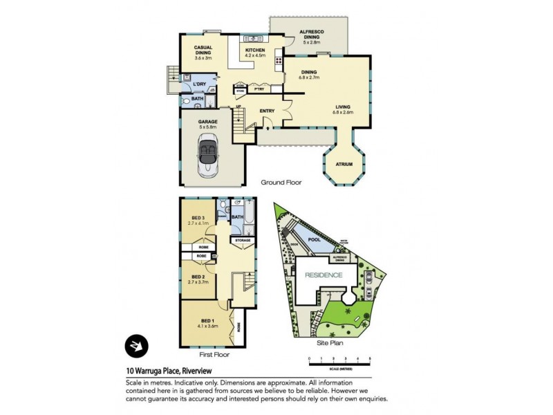 10 Warruga Place, Riverview NSW 2066 Floorplan