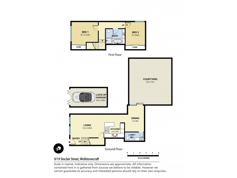 9/19-23 Sinclair Street, Wollstonecraft NSW 2065 Floorplan