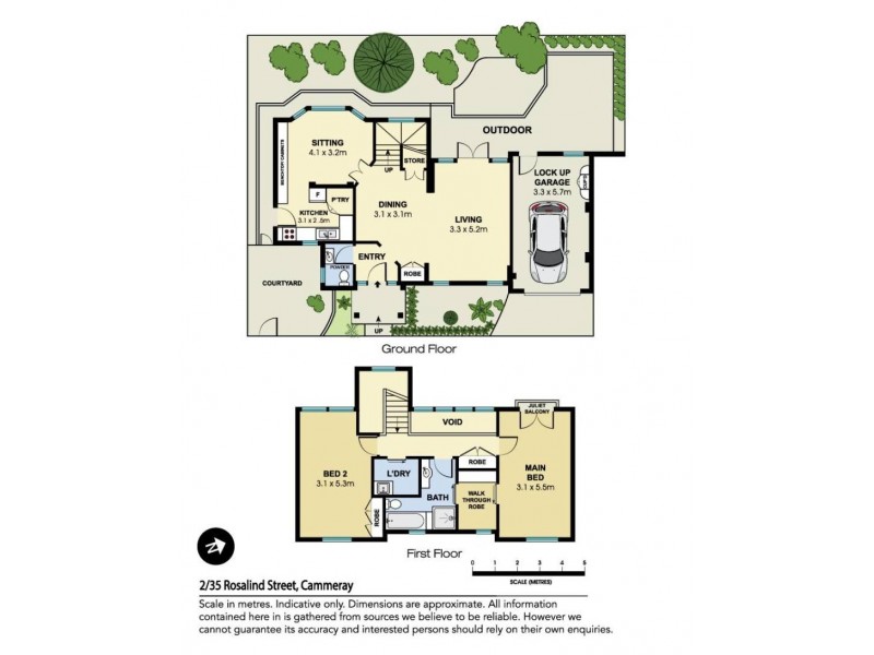 2/35 Rosalind Street, Cammeray NSW 2062 Floorplan