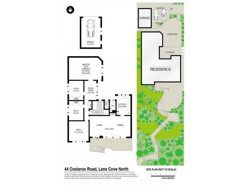44 Coolaroo Road, Lane Cove NSW 2066 Floorplan