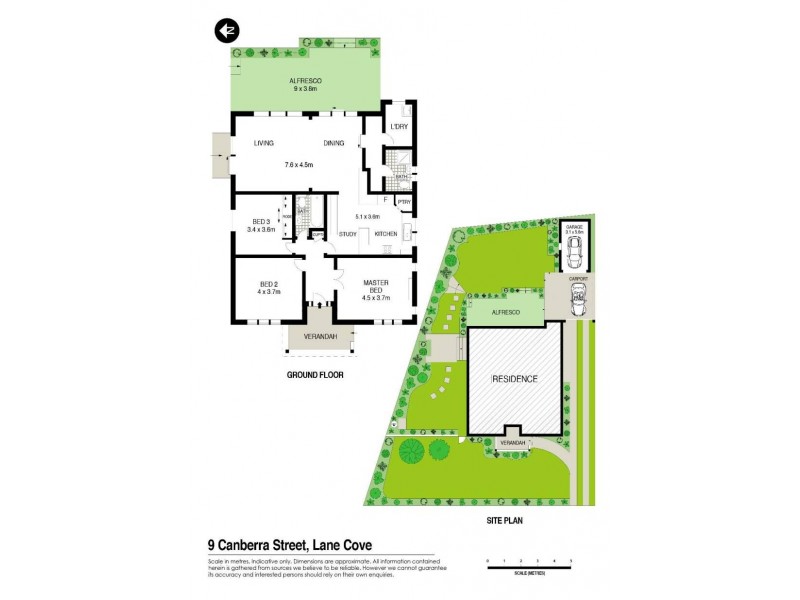 9 Canberra Street, Lane Cove NSW 2066 Floorplan