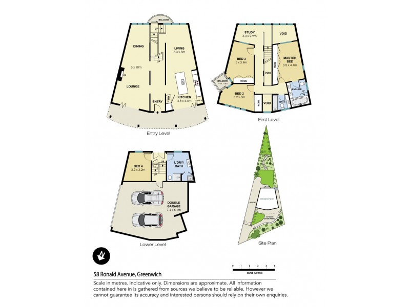 58 Ronald Avenue, Greenwich NSW 2065 Floorplan