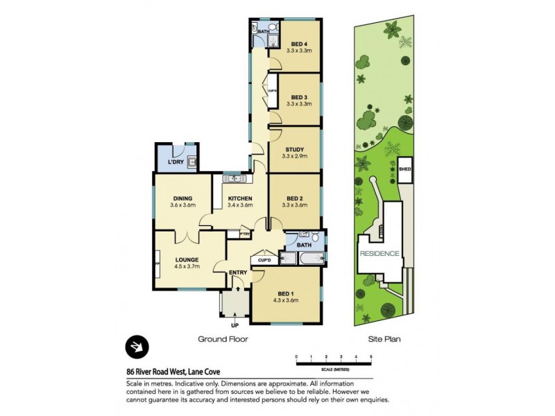 86 River Road, Lane Cove NSW 2066 Floorplan