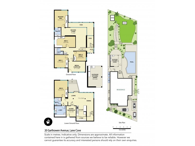 20 Garthowen Avenue, Lane Cove NSW 2066 Floorplan