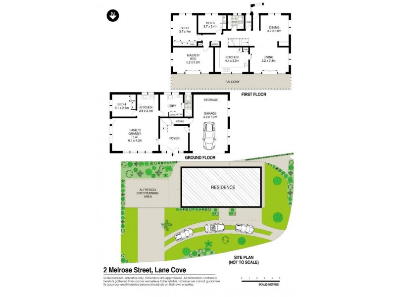 2 Melrose Street, Lane Cove NSW 2066 Floorplan