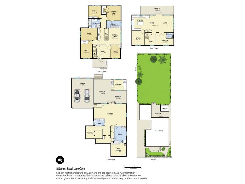 8 Gamma Road, Lane Cove NSW 2066 Floorplan
