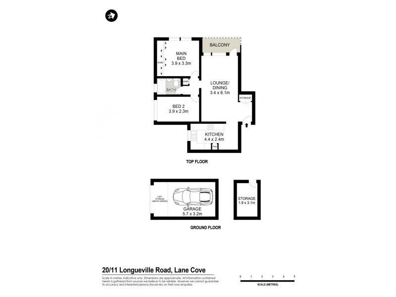 20/11 Longueville Road, Lane Cove NSW 2066 Floorplan
