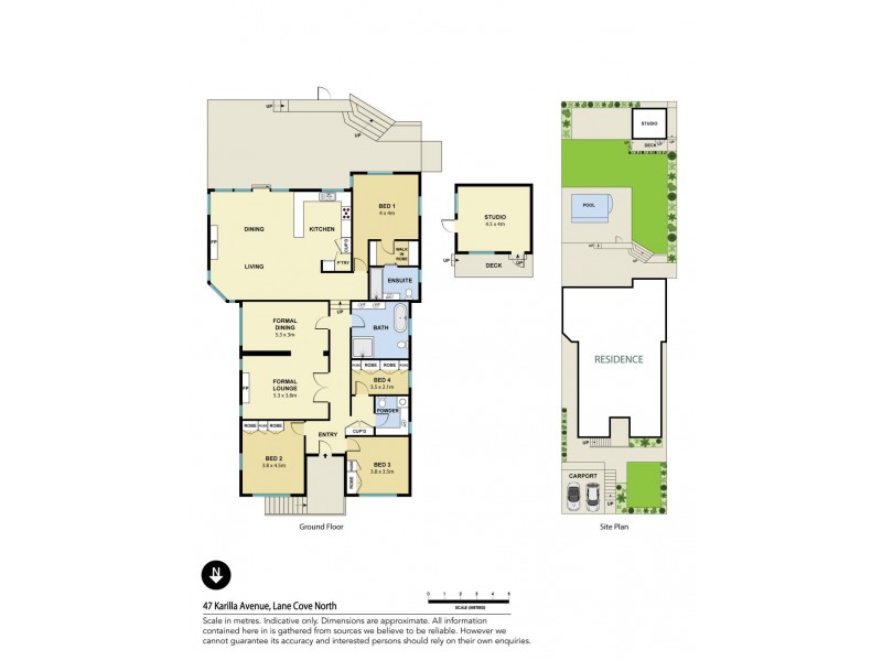 47 Karilla Avenue, Lane Cove NSW 2066 Floorplan