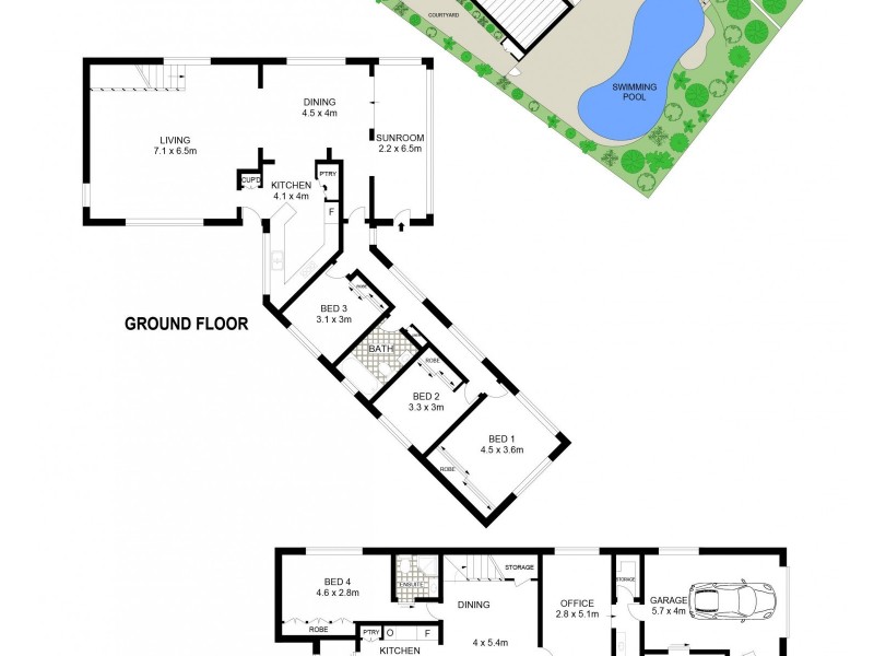 4 Allawah Place, Greenwich NSW 2065 Floorplan